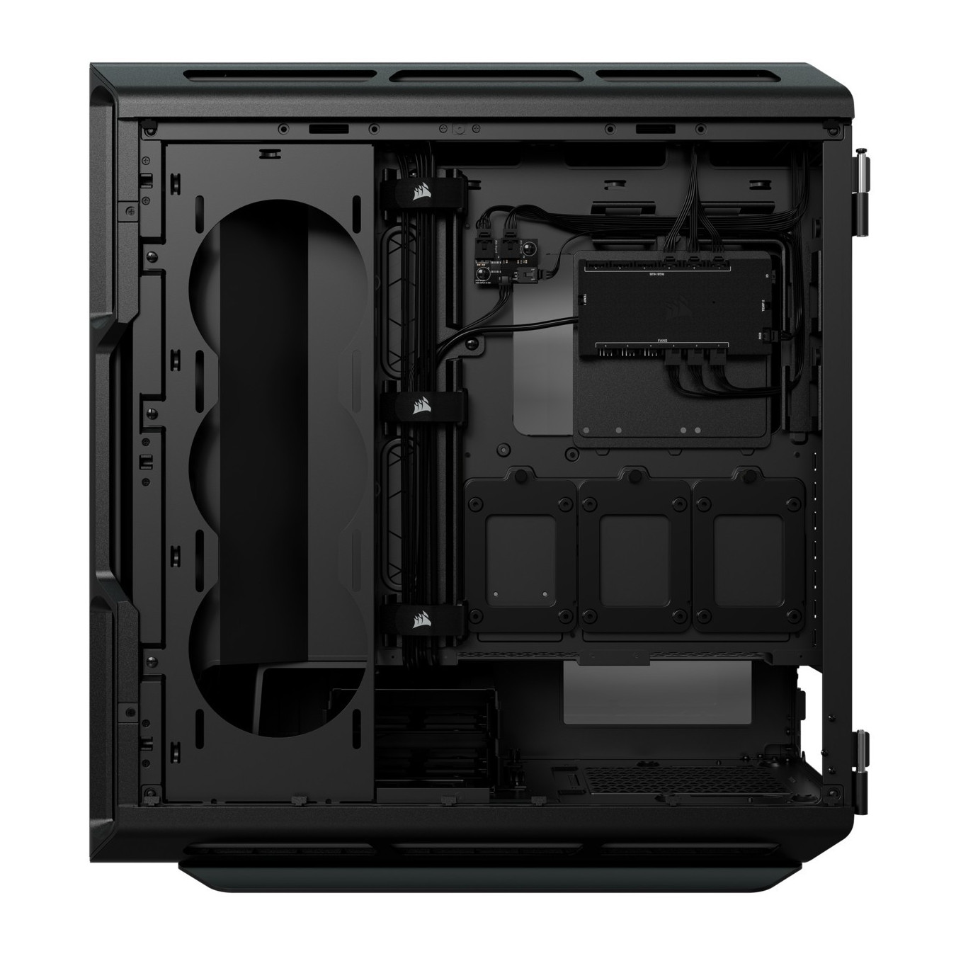 Corsair iCUE 5000T RGB Mid-Tower PC Case - CC-9011230-WW - Black, ATX, ARGB, Tempered Glass — Buy in Cyprus with Fast Delivery