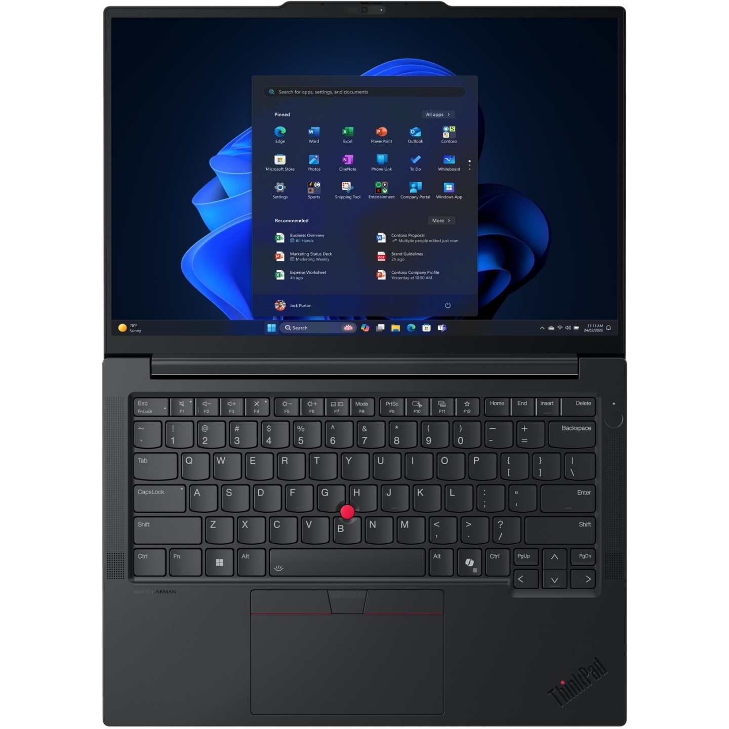Lenovo ThinkPad E14 Gen 7 225U Black 14" WUXGA Intel Core Ultra 5 16GB 512GB Win11 Pro (Boxed)