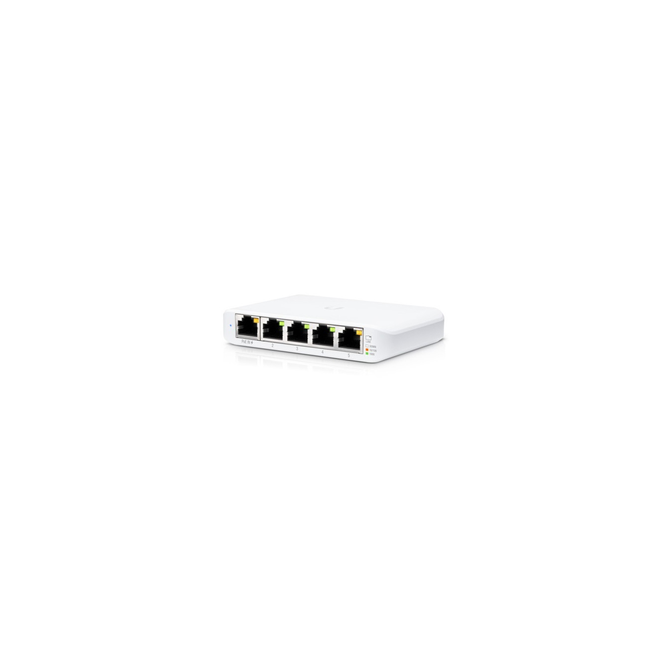 Ubiquiti UniFi USW-Flex-Mini 5-Port Switch - 3-Pack - Managed, Gigabit, PoE/USB, White — Buy in Cyprus with Fast Delivery