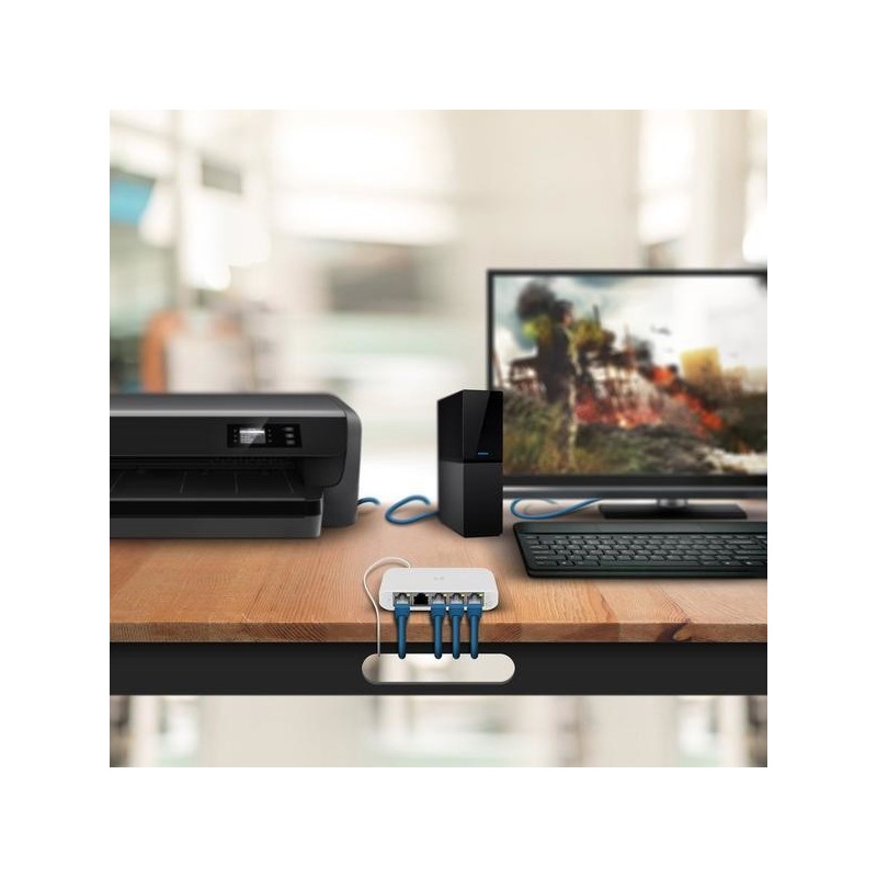 Buy Ubiquiti UniFi USW-Flex-Mini 5-Port Switch - 3-Pack - Managed, Gigabit, PoE/... in Cyprus, Nicosia, Limassol, Larnaka, Pafos