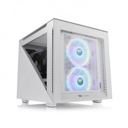 Buy Thermaltake Divider 200 TG Snow - Micro-ATX/Mini-ITX Micro Tower Case - Whit... in Cyprus, Nicosia, Limassol, Larnaka, Pafos