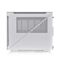 Buy Thermaltake Divider 200 TG Snow - Micro-ATX/Mini-ITX Micro Tower Case - Whit... in Cyprus, Nicosia, Limassol, Larnaka, Pafos