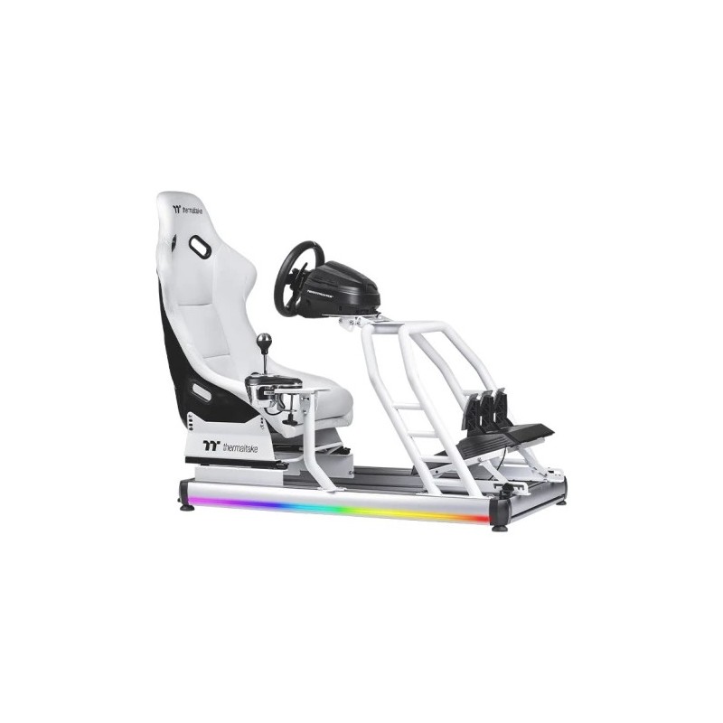 Buy Thermaltake GR500 Snow Racing Simulator Cockpit - GSC-R50-CPASWH-01 - White,... in Cyprus, Nicosia, Limassol, Larnaka, Pafos