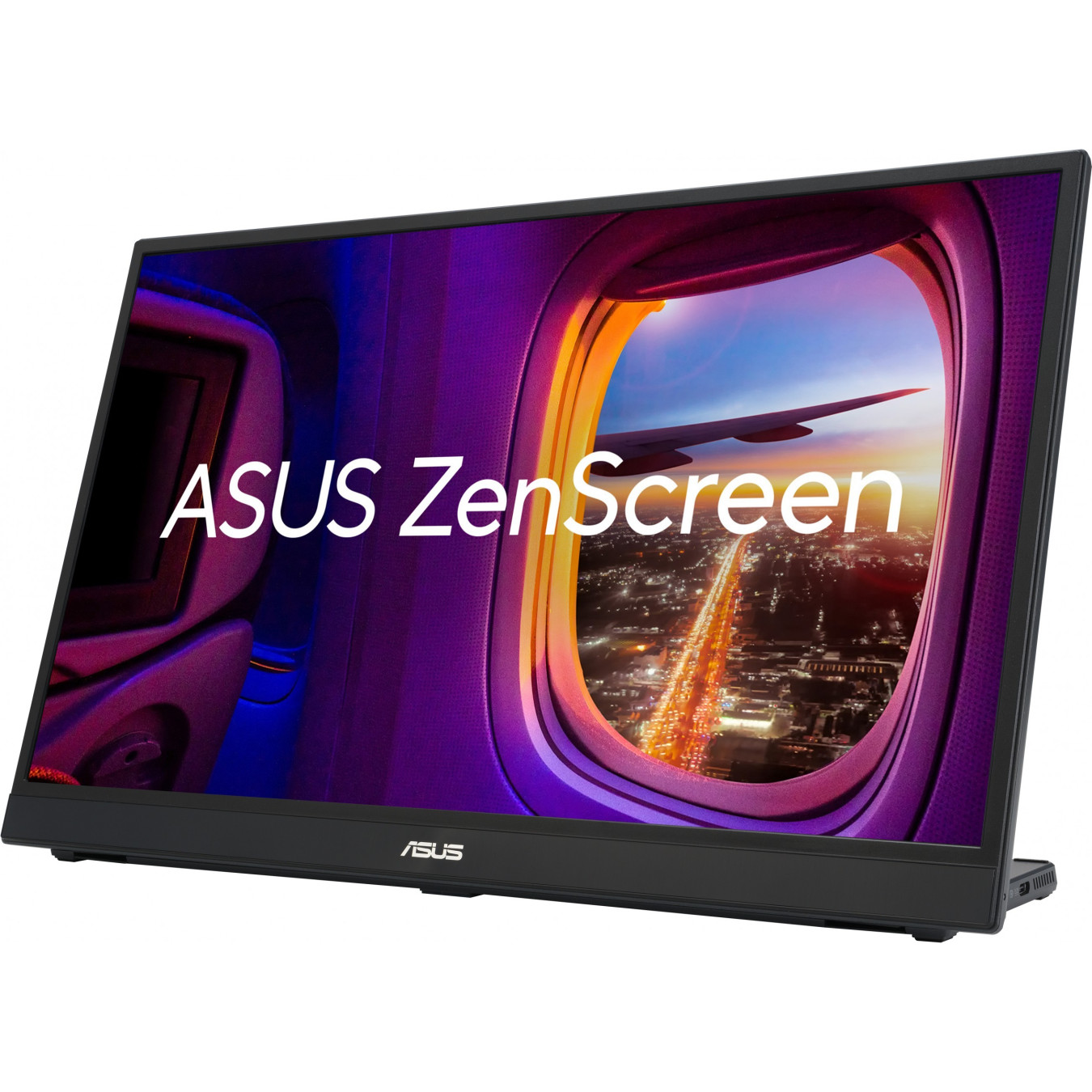 ASUS ZenScreen MB17AHG - 17.3in FHD IPS Portable Monitor - Black, HDMI 1.4 & 2x USB-C, 144Hz, 5ms