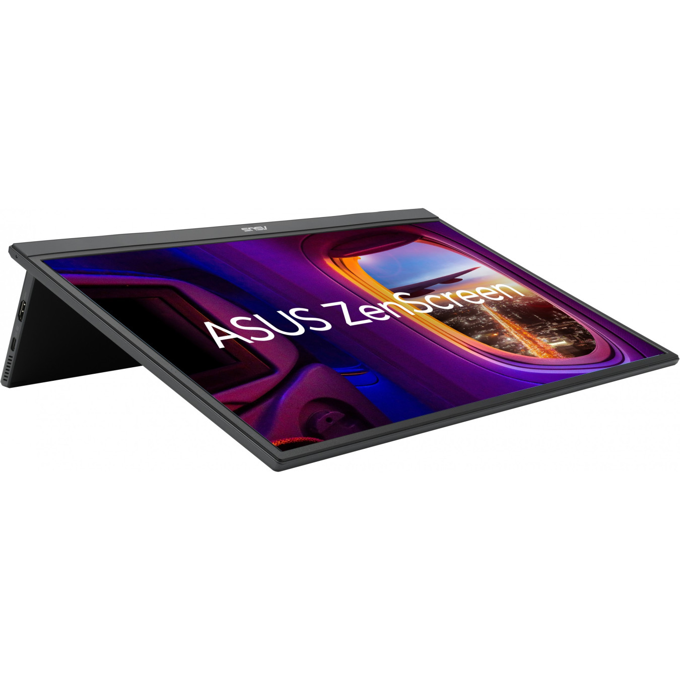 ASUS ZenScreen MB17AHG - 17.3in FHD IPS Portable Monitor - Black, HDMI 1.4 & 2x USB-C, 144Hz, 5ms
