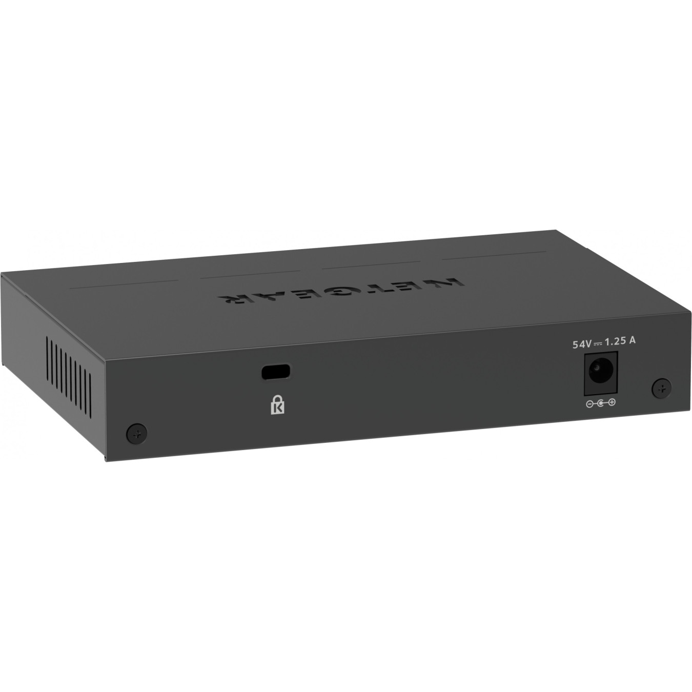 NETGEAR GS305EP-100PES - 5-Port Gigabit Managed L2/L3 PoE+ Switch (4 PoE+ ports, 63W) - Black