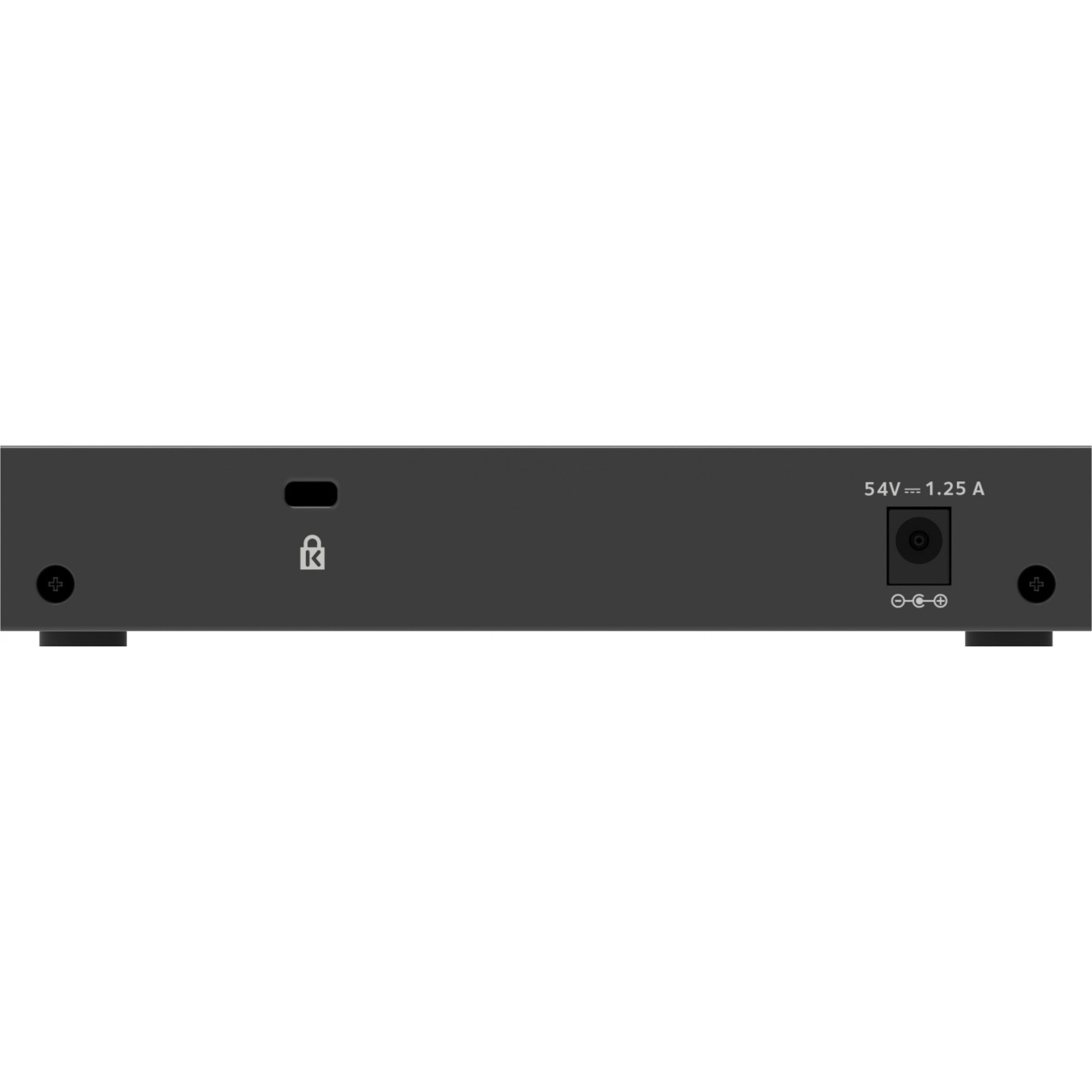 NETGEAR GS305EP-100PES - 5-Port Gigabit Managed L2/L3 PoE+ Switch (4 PoE+ ports, 63W) - Black