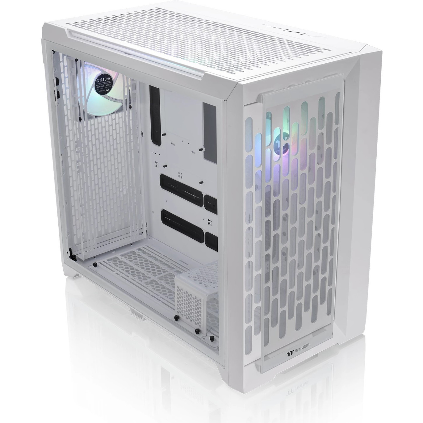 Thermaltake CTE C750 TG - Full-Tower ARGB Tempered Glass PC Case - Snow White — Buy in Cyprus with Fast Delivery