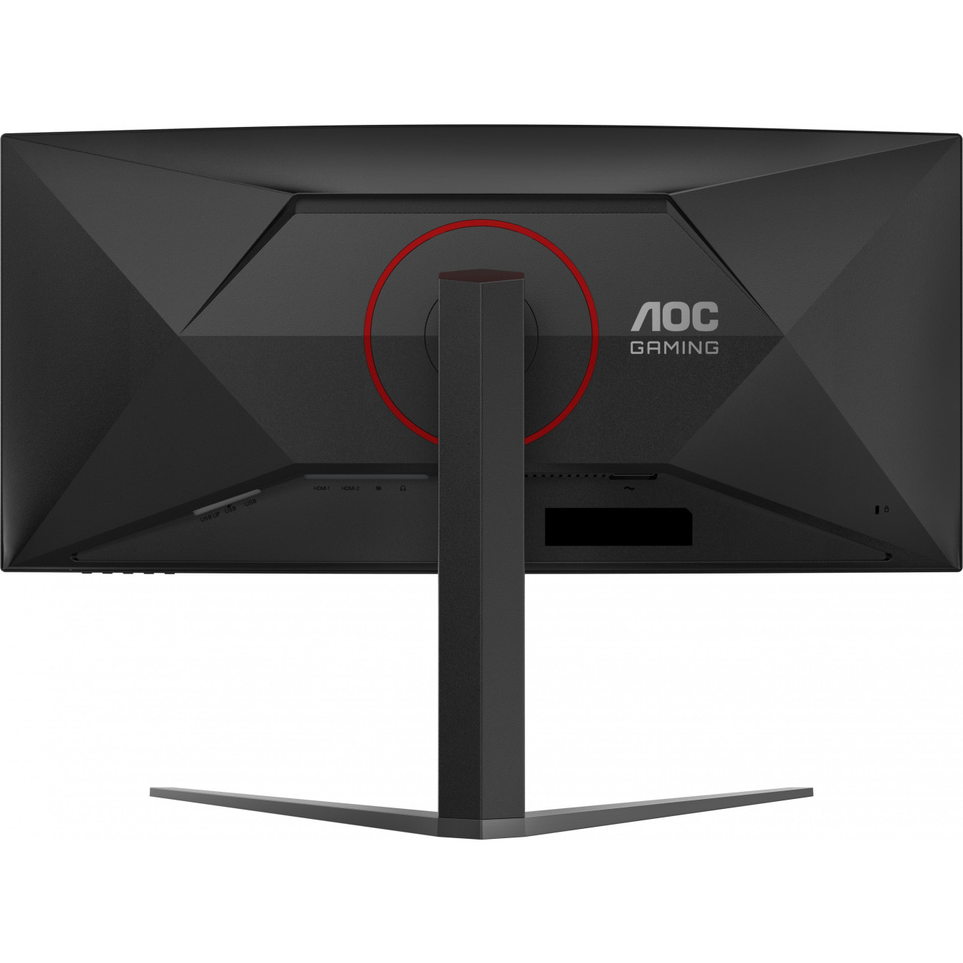 AOC CU34G4Z - 34in UWQHD 3440x1440 240Hz 1ms Curved 1500R HDR400 - Black/Red, 2xHDMI, DP, USB 3.2