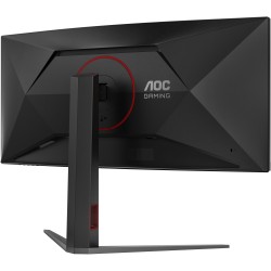 Buy AOC CU34G4Z - 34in UWQHD 3440x1440 240Hz 1ms Curved 1500R HDR400 - Black/Red... in Cyprus, Nicosia, Limassol, Larnaka, Pafos