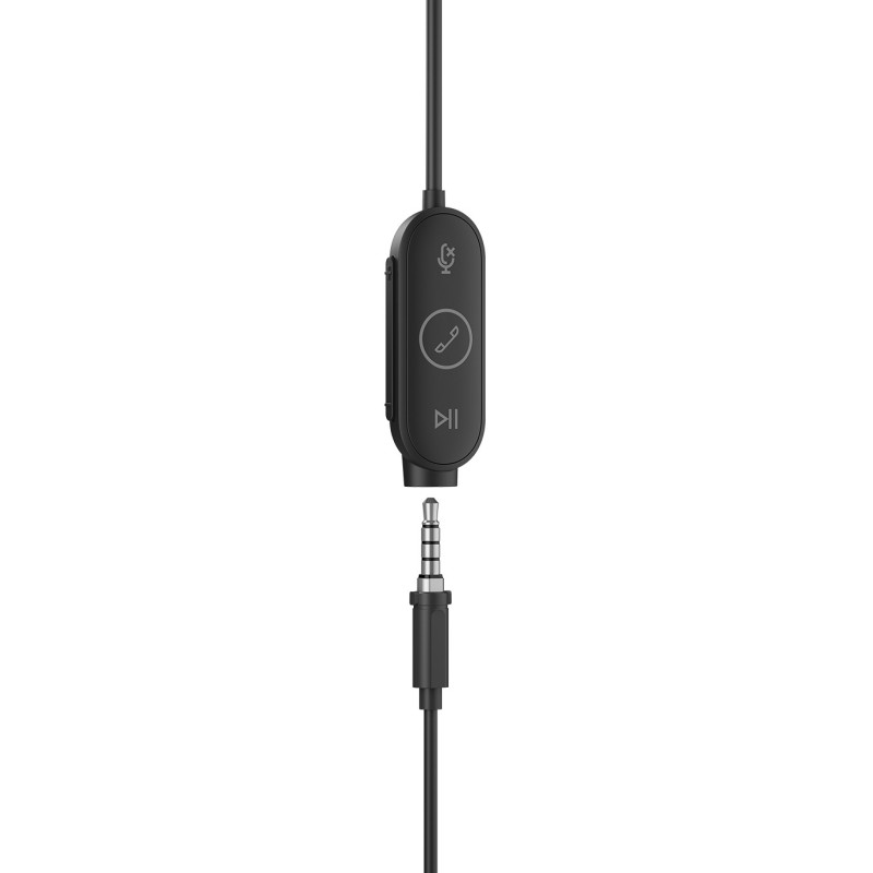 Buy Logitech Zone Wired Earbuds UC - USB-C In-ear Headset, Graphite, Inline Cont... in Cyprus, Nicosia, Limassol, Larnaka, Pafos
