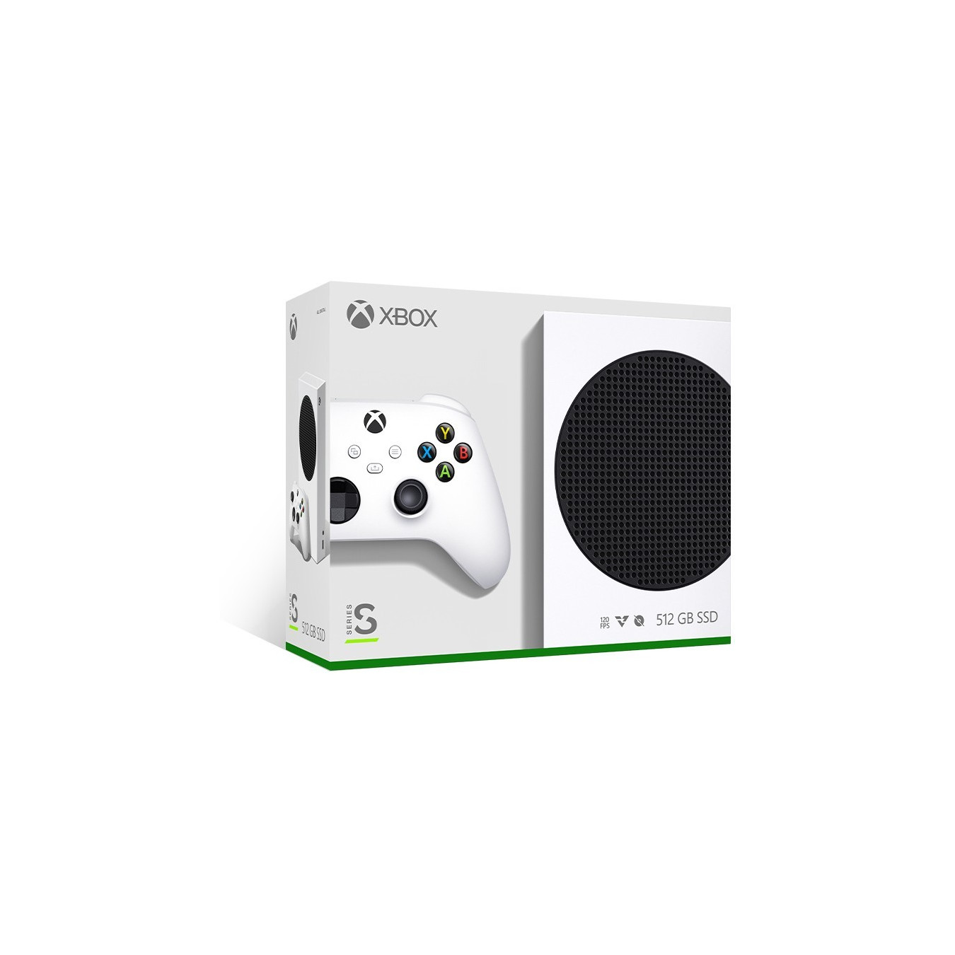 Microsoft Xbox Series S - White - 512GB SSD, 3.6GHz AMD Ryzen Zen 2, 4 TFLOPS, QHD HDR — Buy in Cyprus with Fast Delivery