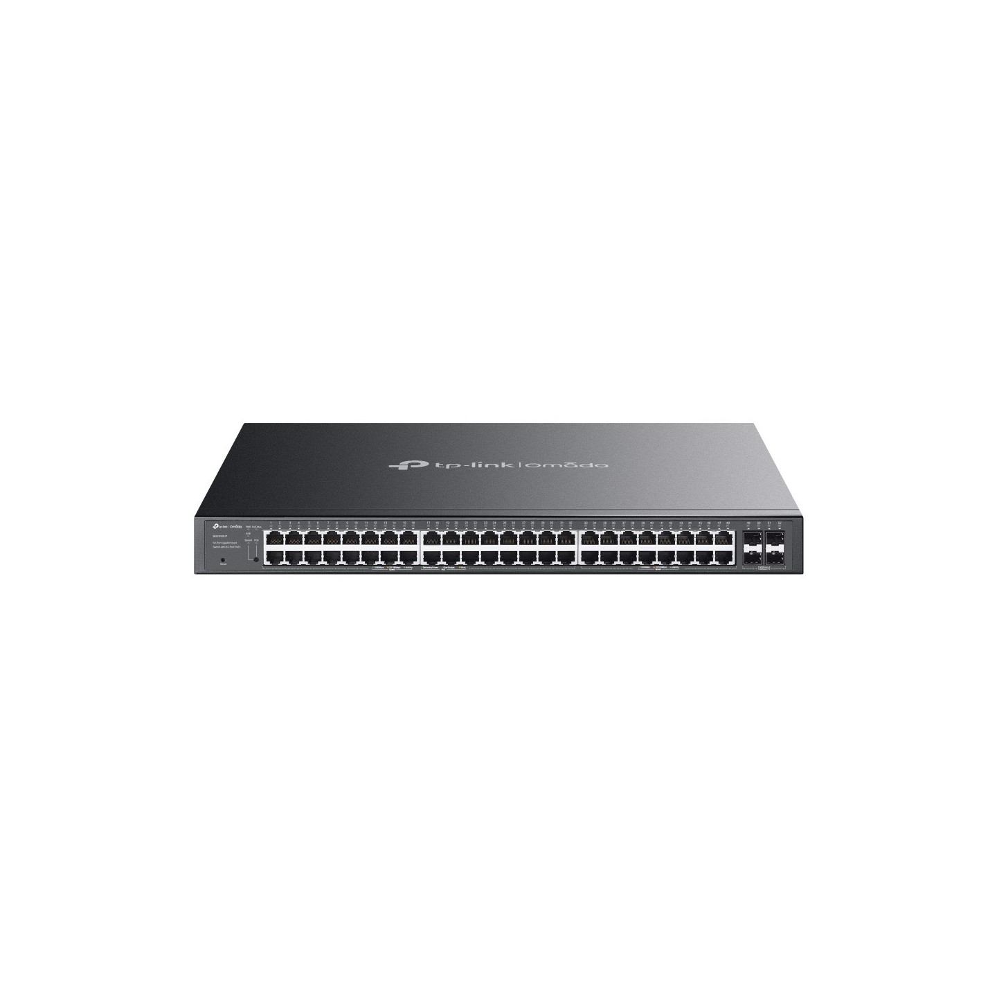 TP-Link Omada Switch SG2452LP - 52-Port Gigabit (32x PoE+) - Managed L2, 1U Rackmount, Black