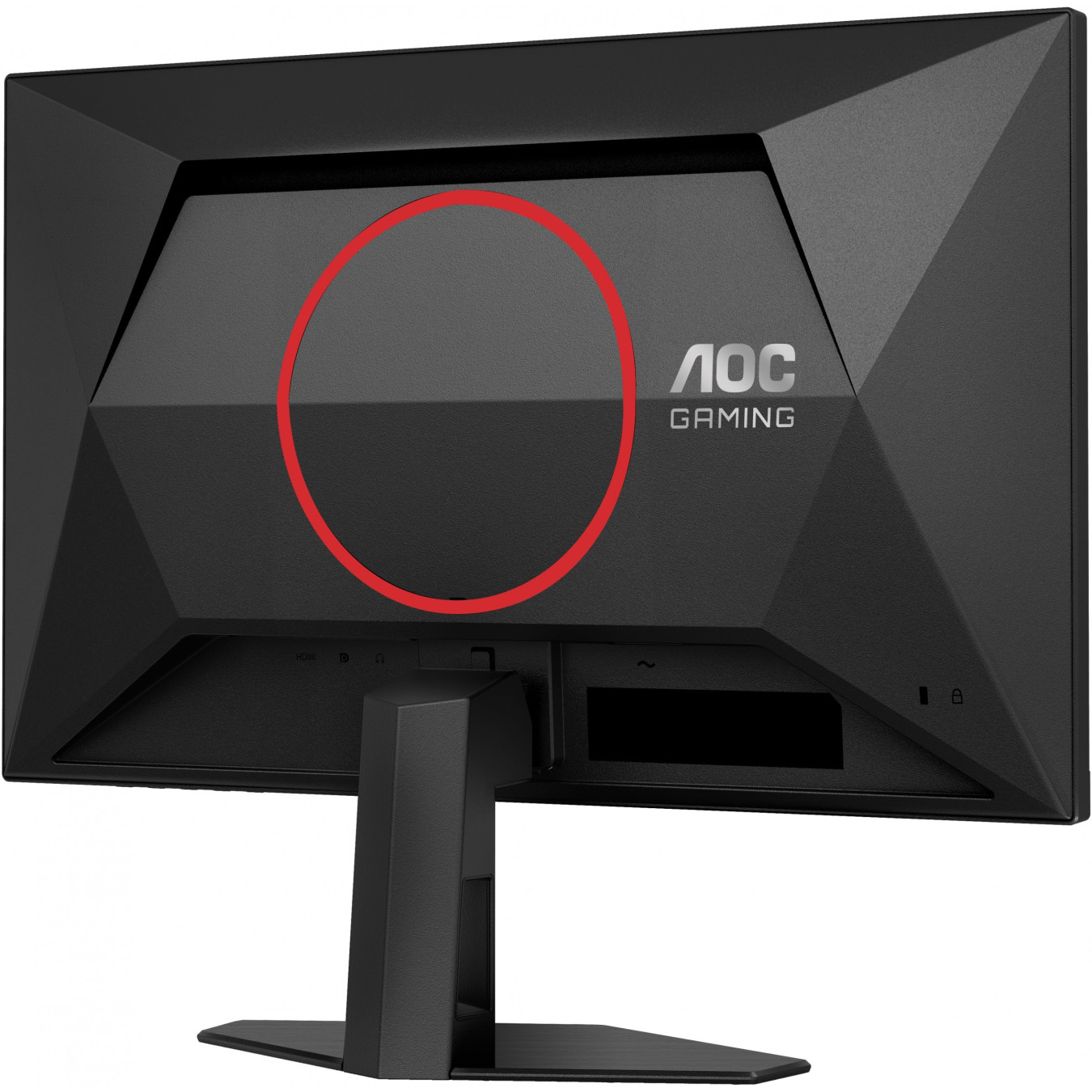 AOC Q24G4RE - 23.8" QHD Fast IPS Gaming Monitor - Black/Red, 180Hz, 1ms GTG, HDR10 — Buy in Cyprus with Fast Delivery