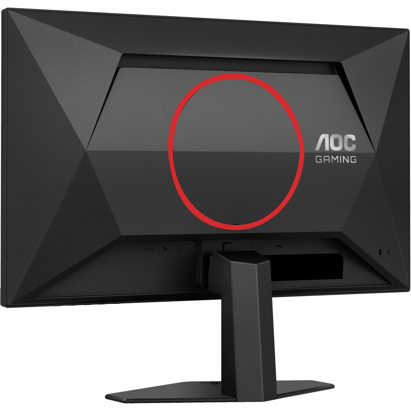AOC Q24G4RE - 23.8" QHD Fast IPS Gaming Monitor - Black/Red, 180Hz, 1ms GTG, HDR10 — Buy in Cyprus with Fast Delivery