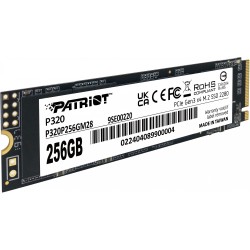 Buy Patriot M.2 NVMe SSD - P320 - 256GB (M.2 2280), PCIe 3.0 x4, NVMe 1.3, 2200 ... in Cyprus, Nicosia, Limassol, Larnaka, Pafos
