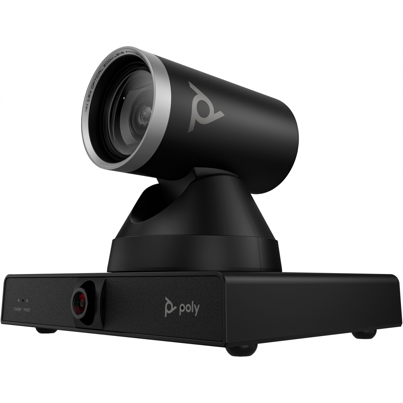 Poly Studio E60 Smart Camera - 4K MPTZ (E60), 12x Optical Zoom, 8MP, 60fps, PoE+, Black — Buy in Cyprus with Fast Delivery