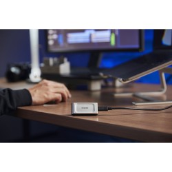 Buy Kingston XS2000 Portable SSD - 4TB - USB-C 3.2 Gen2, 2000 MB/s, Black/Silver in Cyprus, Nicosia, Limassol, Larnaka, Pafos