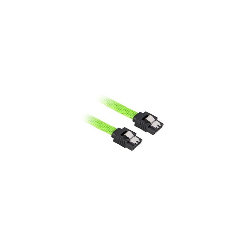 Buy Sharkoon SATA III Cable - 0.3 m - Sleeved, Black & Green, 6 Gbit/s in Cyprus, Nicosia, Limassol, Larnaka, Pafos