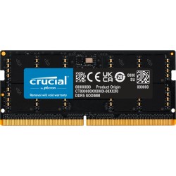 Crucial 48GB DDR5 SO-DIMM CT48G56C46S5 5600MT/s CL46 ECC 1.1V (Retail) — Buy in Cyprus with Fast Delivery
