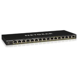 Buy NETGEAR GS316P - 16-Port Gigabit Unmanaged Switch, PoE+ (16x), Black Metal in Cyprus, Nicosia, Limassol, Larnaka, Pafos