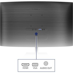 Buy Philips 241E1SCA - 23.6in Curved VA Full HD Monitor (1920x1080) - 75Hz, 4ms,... in Cyprus, Nicosia, Limassol, Larnaka, Pafos