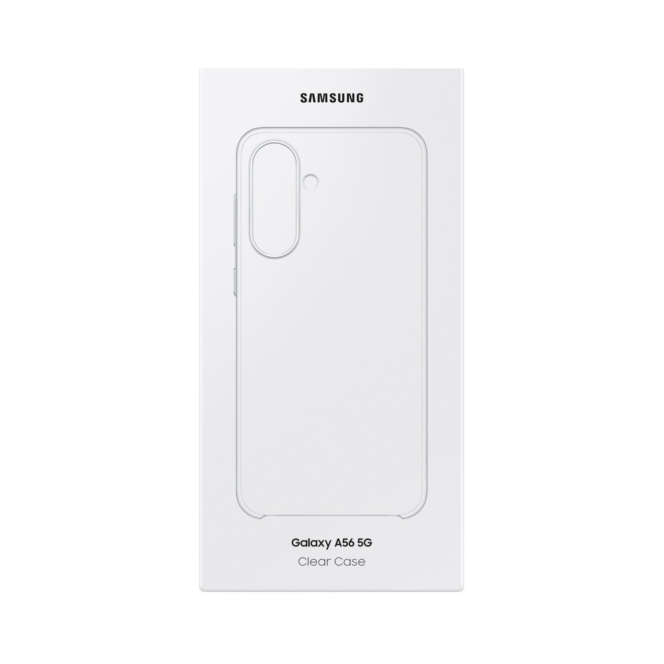 Samsung Clear Case - EF-QA566 - Transparent Slim Protective Cover for Galaxy A56 5G — Buy in Cyprus with Fast Delivery