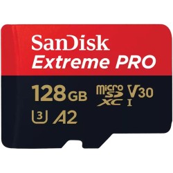 Buy SanDisk Extreme PRO microSDXC 128GB - Black/Red, 200MB/s Read, 90MB/s Write,... in Cyprus, Nicosia, Limassol, Larnaka, Pafos