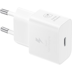 Buy Samsung 25W Super Fast USB-C Wall Charger - EP-T2510 - White, PPS in Cyprus, Nicosia, Limassol, Larnaka, Pafos