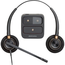 Buy Poly EncorePro 520 Binaural Headset - 89434-02 - Wired Quick Disconnect, Bla... in Cyprus, Nicosia, Limassol, Larnaka, Pafos