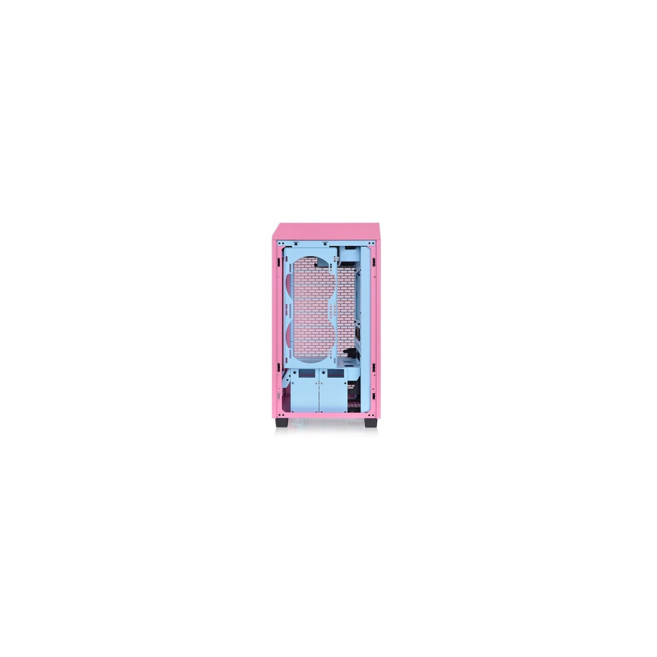 Thermaltake The Tower 200 - Mini-ITX Gaming PC Case, Tempered Glass, Bubble Pink — Buy in Cyprus with Fast Delivery