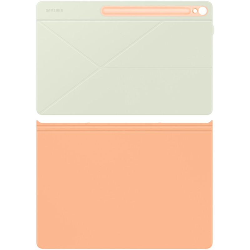 Buy Samsung Smart Book Cover - Galaxy Tab S10 FE+ - Orange, Auto Wake/Sleep, 2 S... in Cyprus, Nicosia, Limassol, Larnaka, Pafos