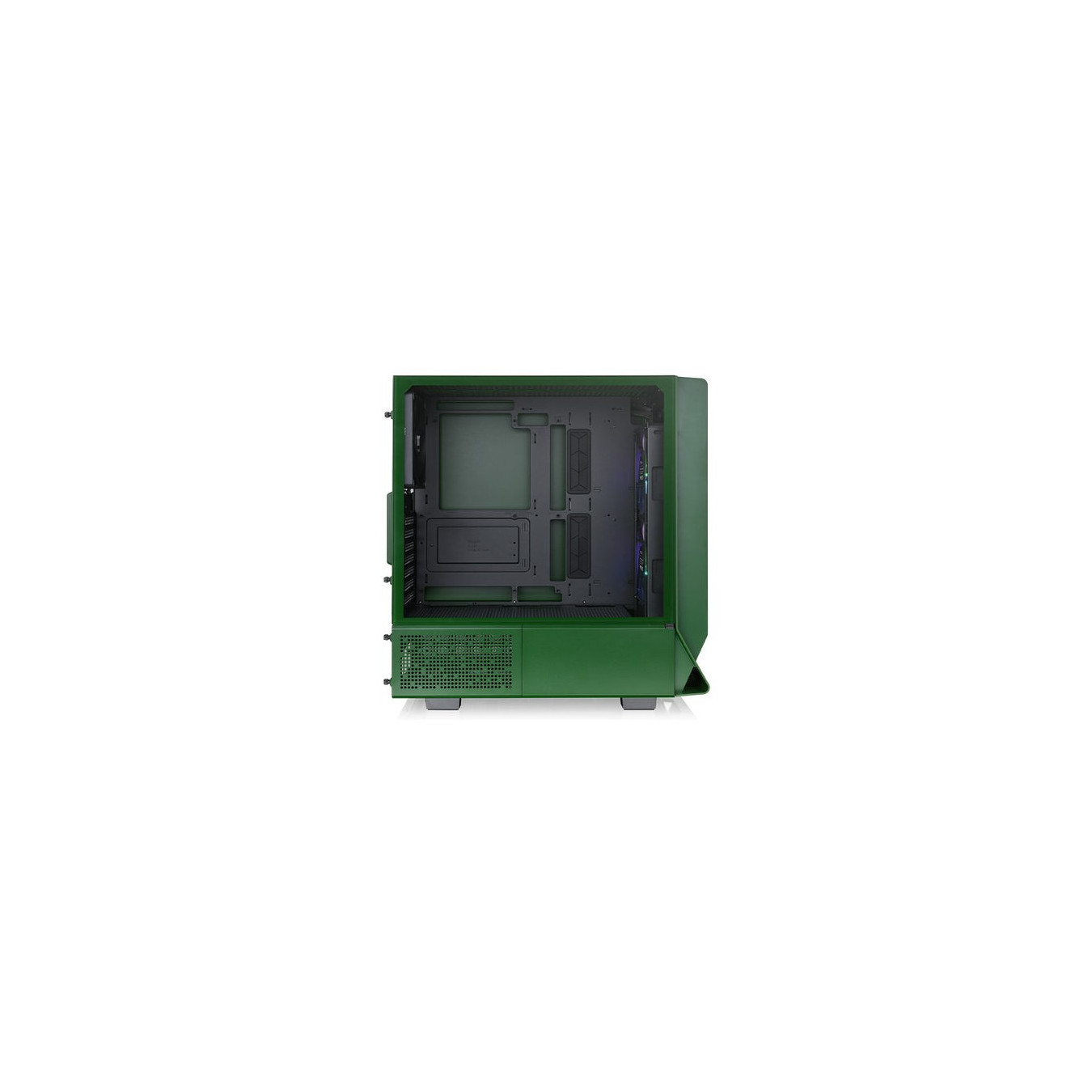 Thermaltake Ceres 350 MX - Midi Tower Case - Racing Green, E-ATX/ATX Support, RGB Fans, USB-C