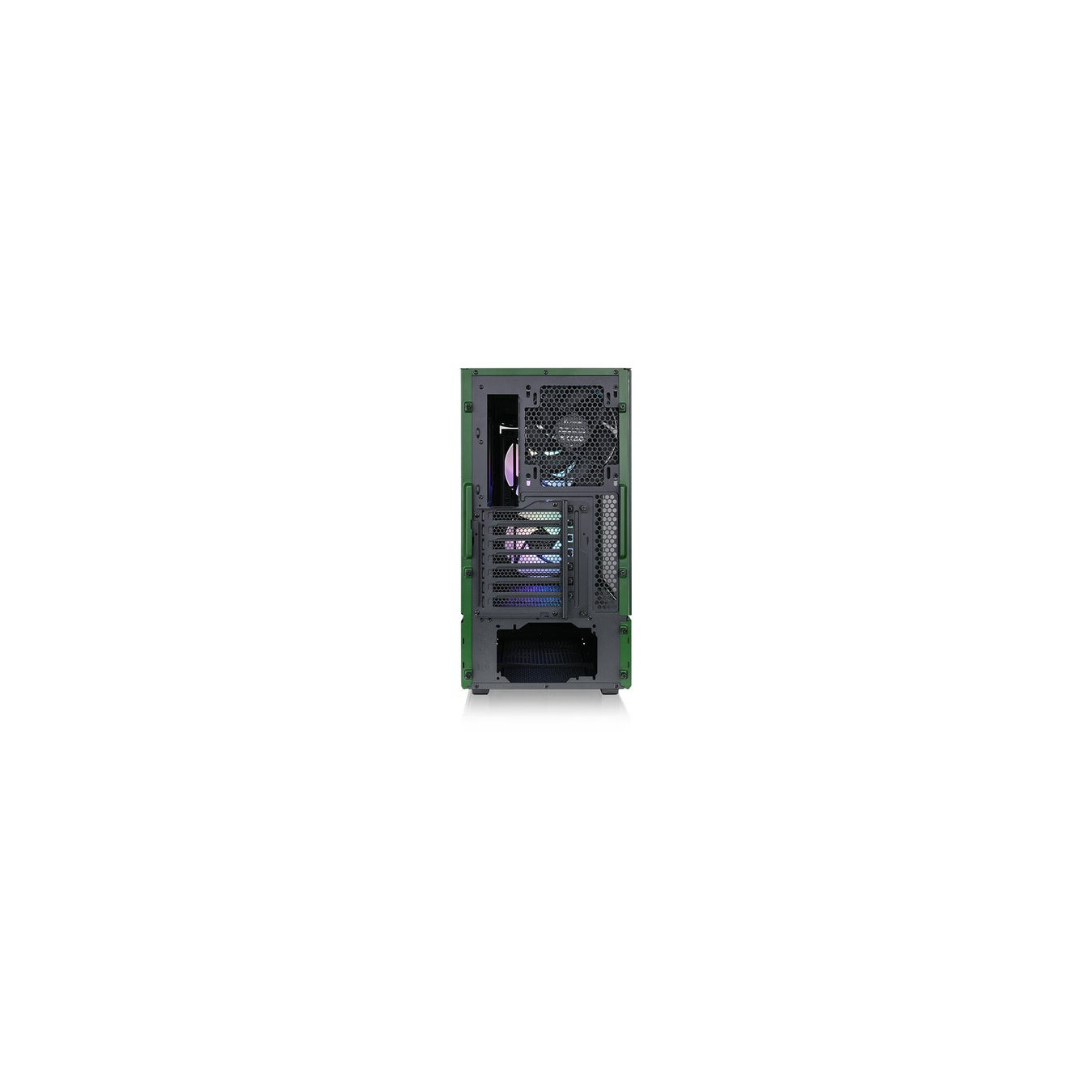 Thermaltake Ceres 350 MX - Midi Tower Case - Racing Green, E-ATX/ATX Support, RGB Fans, USB-C