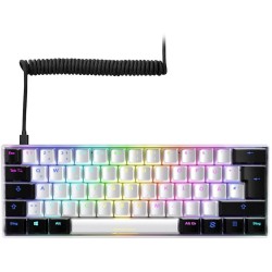 Buy Sharkoon SKILLER SGK50 S4 - 60% Mechanical Gaming Keyboard - White, German Q... in Cyprus, Nicosia, Limassol, Larnaka, Pafos