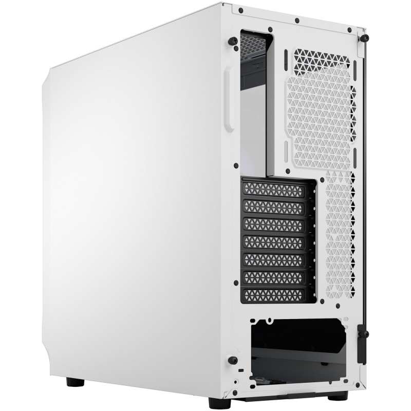 Buy Fractal Design Focus 2 RGB - Mid-Tower Case - White, Tempered Glass, RGB Fan... in Cyprus, Nicosia, Limassol, Larnaka, Pafos
