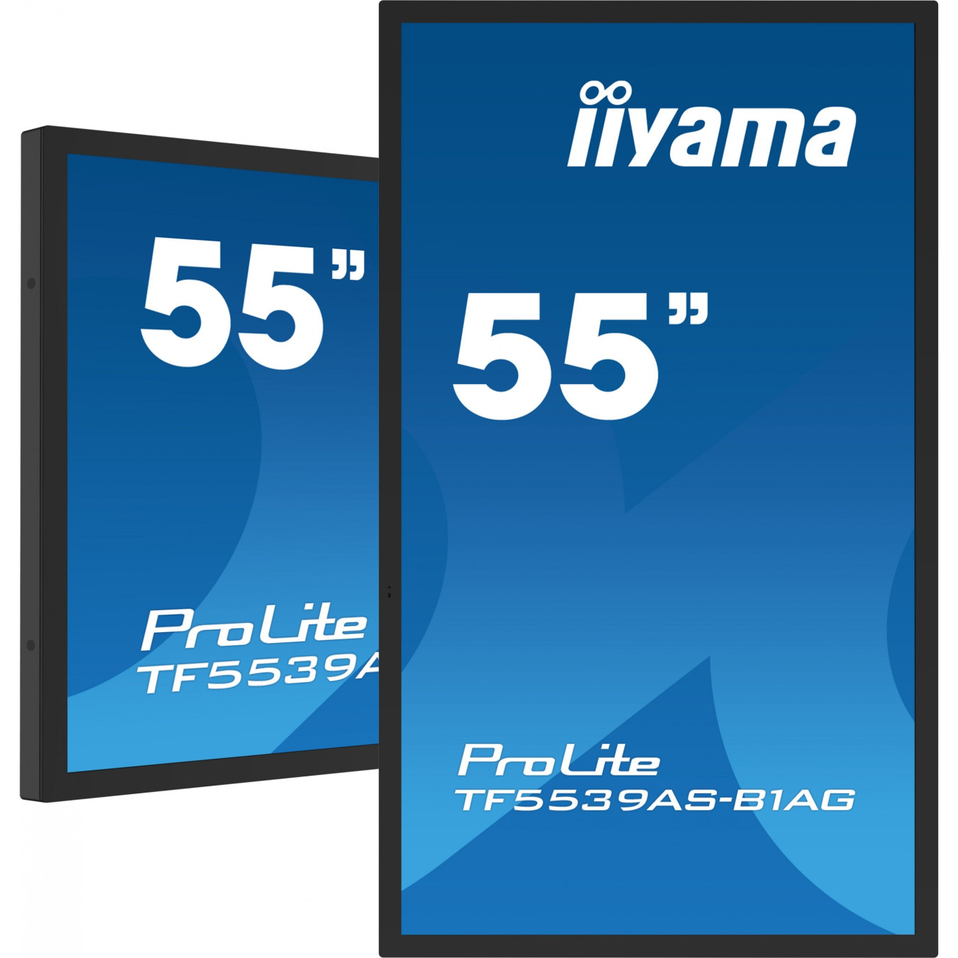iiyama TF5539AS-B1AG - 55-inch 4K Android All-in-One Touch Display, IPS, 40-point, 4GB/32GB, Black