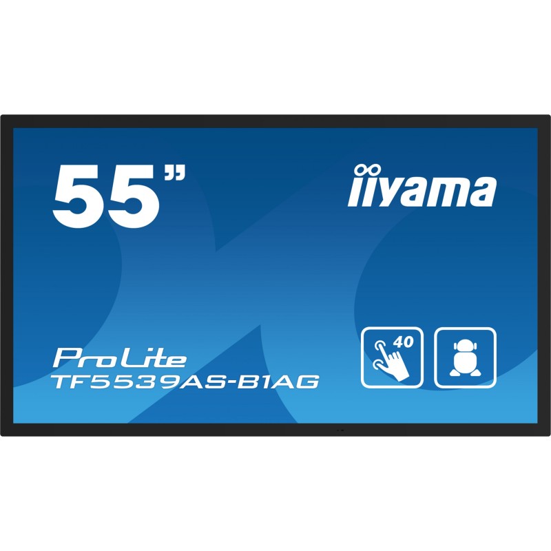 Buy iiyama TF5539AS-B1AG - 55-inch 4K Android All-in-One Touch Display, IPS, 40-... in Cyprus, Nicosia, Limassol, Larnaka, Pafos