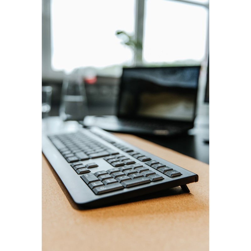 Buy Cherry KW 3000 - Wireless RF 2.4GHz Full-Size Keyboard - Black, Spanish QWER... in Cyprus, Nicosia, Limassol, Larnaka, Pafos