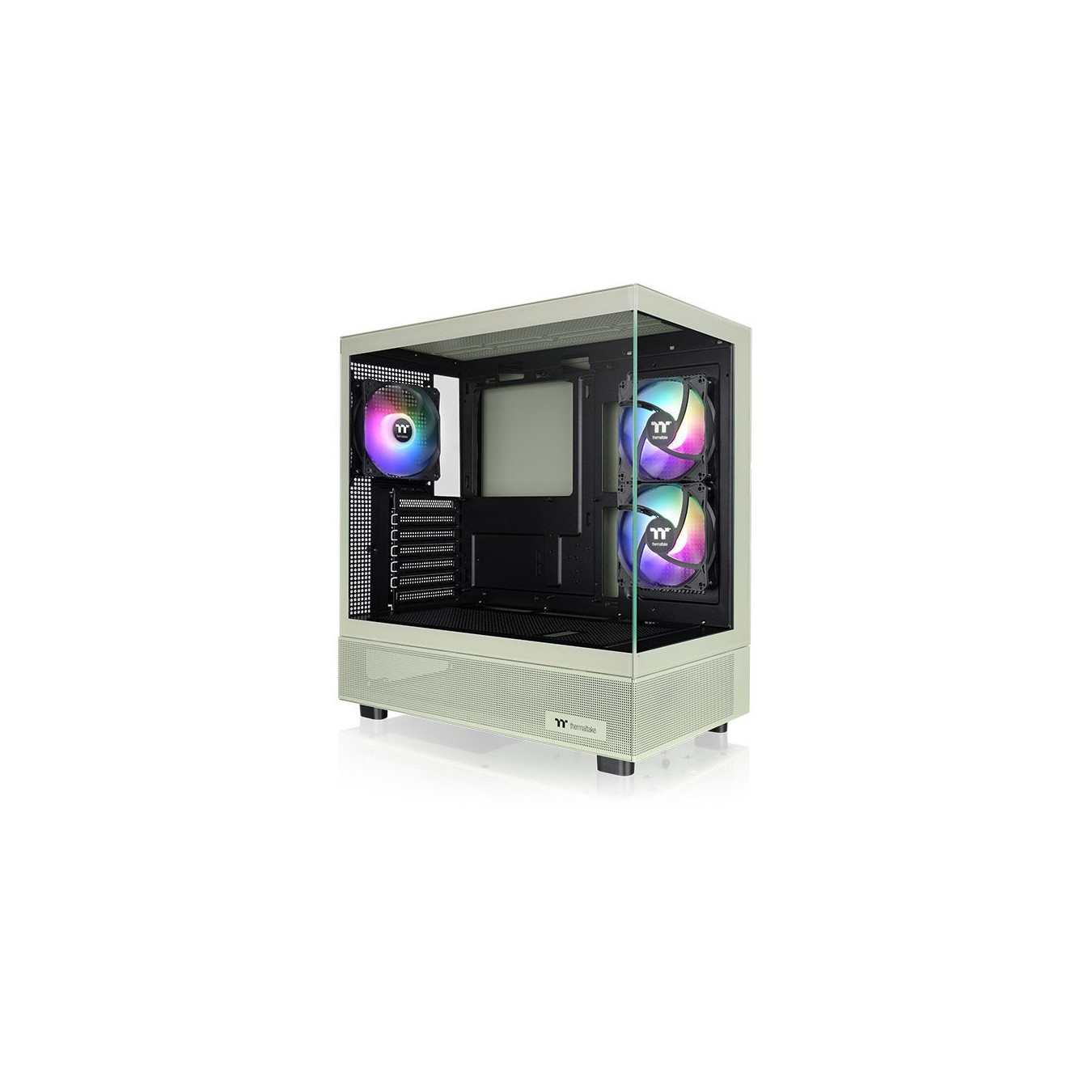 Thermaltake View 270 Plus TG ARGB - Matcha Green Mid-Tower Case - Tempered Glass, ARGB, E-ATX/ATX Support