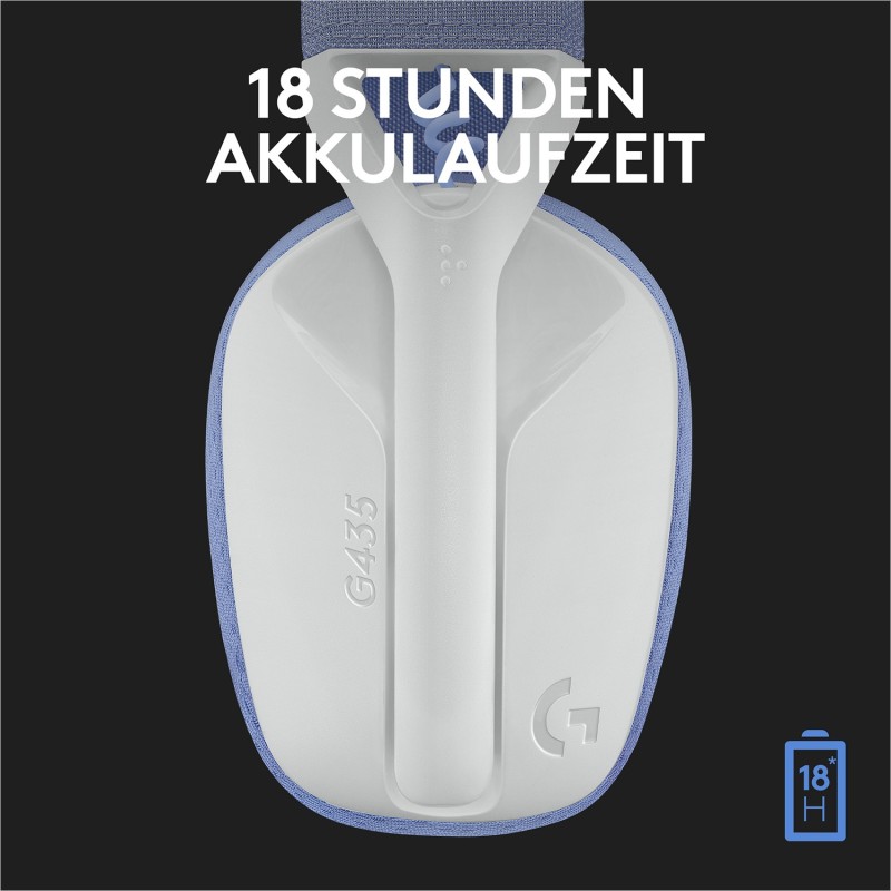 Buy Logitech G435 LIGHTSPEED Wireless Gaming Headset - G435 - Dual 2.4GHz & Blue... in Cyprus, Nicosia, Limassol, Larnaka, Pafos