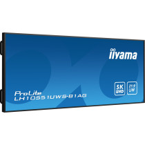 iiyama LH10551UWS-B1AG - 105" 21:9 5K2K IPS LED Digital Signage Display, Black (HDMI 2.0 / DP / USB-C, 24/7)