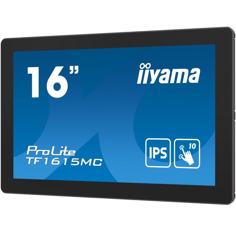 Buy iiyama ProLite TF1615MC-B1 - 15.6" Full HD IPS PCAP 10-point Touchscreen, VG... in Cyprus, Nicosia, Limassol, Larnaka, Pafos