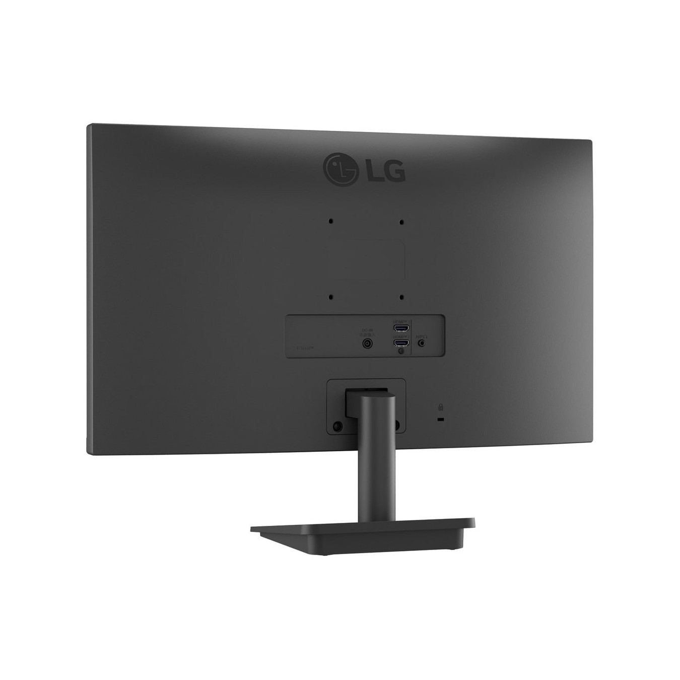 LG 24BA400-B - 23.8-inch FHD IPS Monitor - Black, 100Hz, 5ms GTG, DP/DVI/2xHDMI/USB, 2x2W Speakers, VESA 75x75