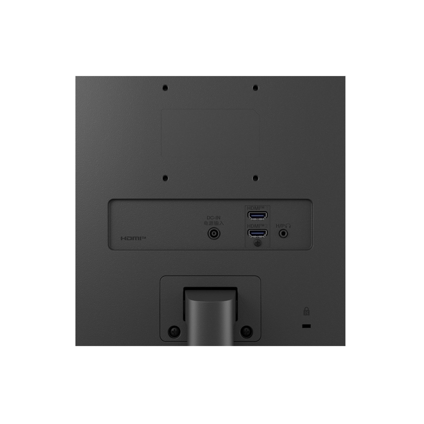 LG 24BA400-B - 23.8-inch FHD IPS Monitor - Black, 100Hz, 5ms GTG, DP/DVI/2xHDMI/USB, 2x2W Speakers, VESA 75x75