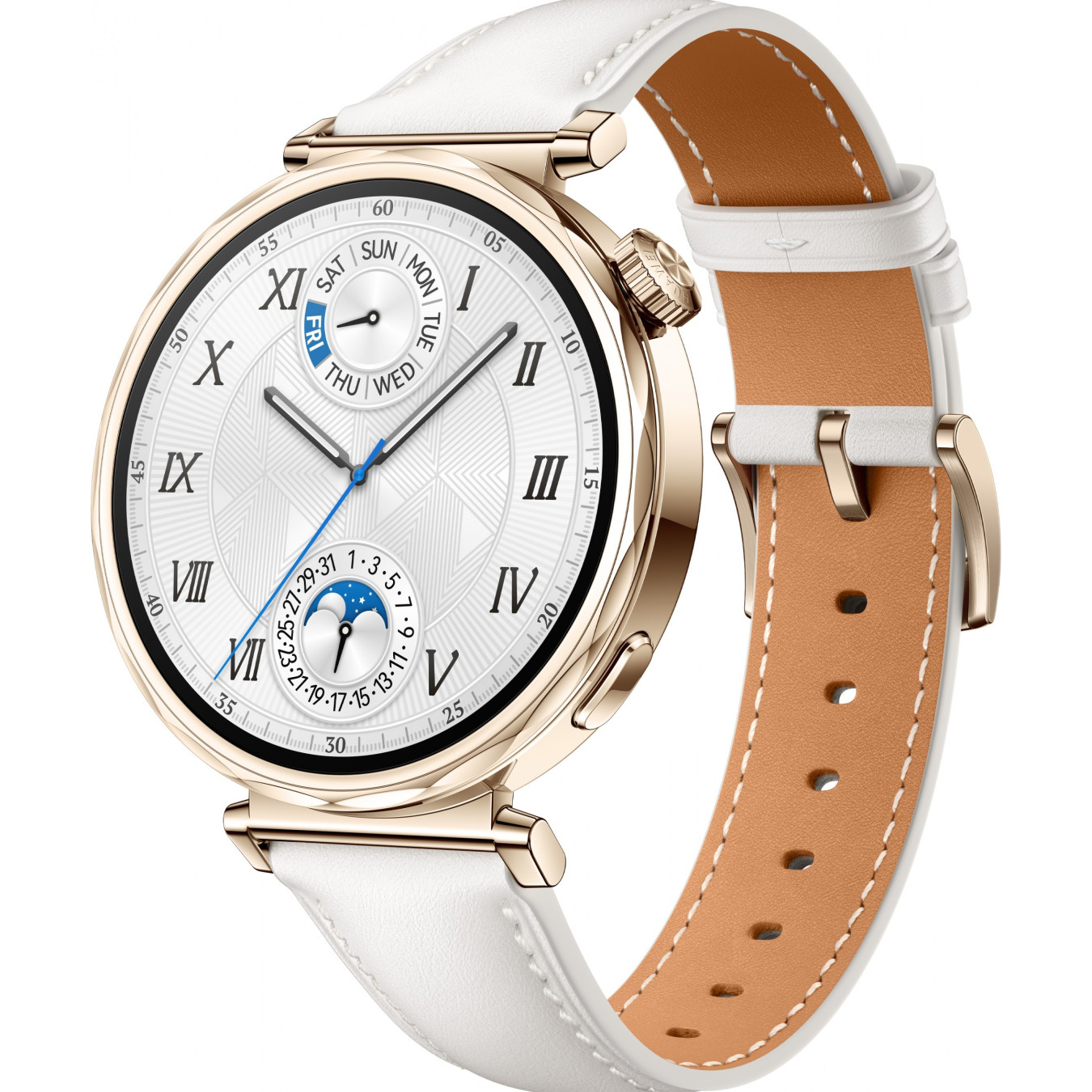 Huawei Watch GT5 - Jana-B19M - 41mm White, 1.32in AMOLED, 466x466, 7-Day Battery — Buy in Cyprus with Fast Delivery