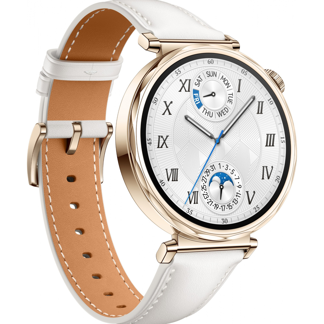 Huawei Watch GT5 - Jana-B19M - 41mm White, 1.32in AMOLED, 466x466, 7-Day Battery — Buy in Cyprus with Fast Delivery