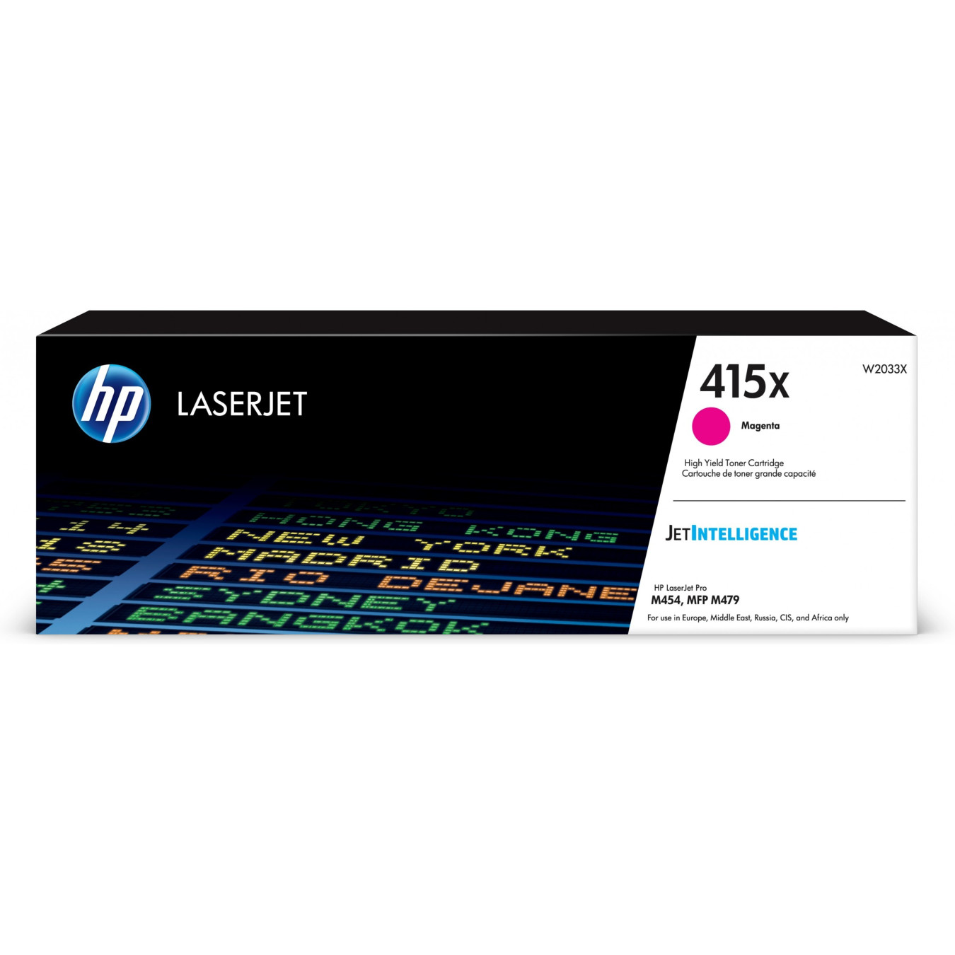 HP 415X W2033X - Original Magenta High-Yield LaserJet Toner (Up to 6,000 pages) — Buy in Cyprus with Fast Delivery