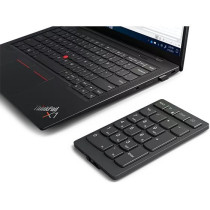 Lenovo GO Wireless Numeric Keypad - 4Y41C33791 - Grey, 21-Key Tactile, 2.4 GHz RF with USB Receiver