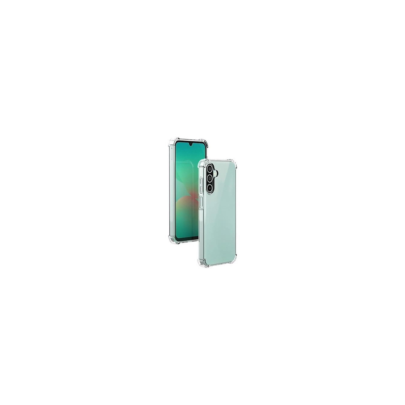 Mobeen Clear Cover - GP-FPA366AECTW - Transparent Slim Protective Case for Samsung Galaxy A36 5G